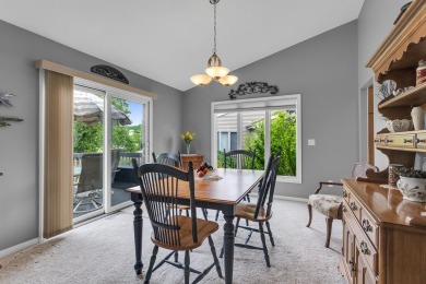 CONTEMPORARY SUMMIT TOWNSHIP END-UNIT CONDO FEATURING MAIN FLOOR on Country Club of Jackson in Michigan - for sale on GolfHomes.com, golf home, golf lot