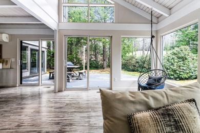 4-bedroom, 3-bath contemporary home on 1.04+/- AC overlooking on Eastman Golf Links in New Hampshire - for sale on GolfHomes.com, golf home, golf lot