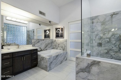 Perfectly located in the heart of Scottsdale, this residence on Starfire At Scottsdale Country Club in Arizona - for sale on GolfHomes.com, golf home, golf lot