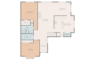 CONTEMPORARY SUMMIT TOWNSHIP END-UNIT CONDO FEATURING MAIN FLOOR on Country Club of Jackson in Michigan - for sale on GolfHomes.com, golf home, golf lot