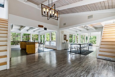 4-bedroom, 3-bath contemporary home on 1.04+/- AC overlooking on Eastman Golf Links in New Hampshire - for sale on GolfHomes.com, golf home, golf lot