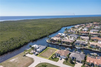 PUNTA GORDA ISLES WATERFRONT LOT - Vacant lot in PGI w/concrete on Saint Andrews South Golf Club in Florida - for sale on GolfHomes.com, golf home, golf lot