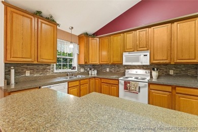 Beautiful 3-bedroom, 2-bath home with a finished bonus room over on Carolina Trace Country Club in North Carolina - for sale on GolfHomes.com, golf home, golf lot