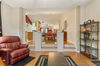 Beautiful 3-bedroom, 2-bath home with a finished bonus room over on Carolina Trace Country Club in North Carolina - for sale on GolfHomes.com, golf home, golf lot