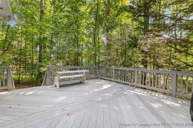 Beautiful 3-bedroom, 2-bath home with a finished bonus room over on Carolina Trace Country Club in North Carolina - for sale on GolfHomes.com, golf home, golf lot