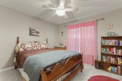 Beautiful 3-bedroom, 2-bath home with a finished bonus room over on Carolina Trace Country Club in North Carolina - for sale on GolfHomes.com, golf home, golf lot