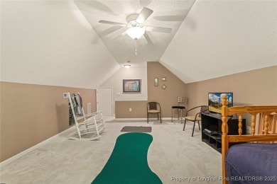 Beautiful 3-bedroom, 2-bath home with a finished bonus room over on Carolina Trace Country Club in North Carolina - for sale on GolfHomes.com, golf home, golf lot
