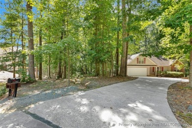 Beautiful 3-bedroom, 2-bath home with a finished bonus room over on Carolina Trace Country Club in North Carolina - for sale on GolfHomes.com, golf home, golf lot