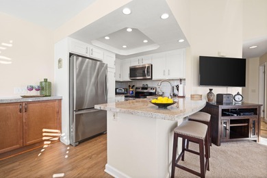 This upper-level view property is in a premium location with on Palm Royale Country Club in California - for sale on GolfHomes.com, golf home, golf lot