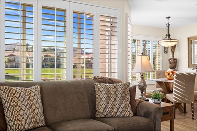 This upper-level view property is in a premium location with on Palm Royale Country Club in California - for sale on GolfHomes.com, golf home, golf lot