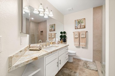 This upper-level view property is in a premium location with on Palm Royale Country Club in California - for sale on GolfHomes.com, golf home, golf lot