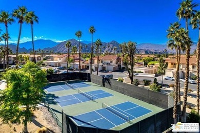 This upper-level view property is in a premium location with on Palm Royale Country Club in California - for sale on GolfHomes.com, golf home, golf lot