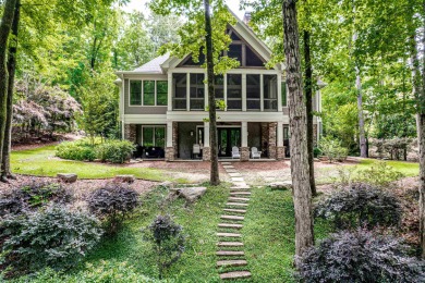 Discover elevated golf living in this exquisite golf home on Reynolds Lake Oconee - The Oconee in Georgia - for sale on GolfHomes.com, golf home, golf lot