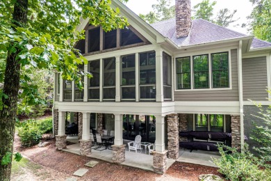 Discover elevated golf living in this exquisite golf home on Reynolds Lake Oconee - The Oconee in Georgia - for sale on GolfHomes.com, golf home, golf lot
