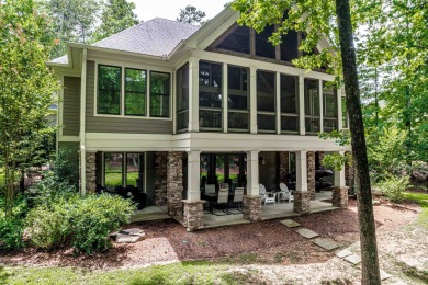 Discover elevated golf living in this exquisite golf home on Reynolds Lake Oconee - The Oconee in Georgia - for sale on GolfHomes.com, golf home, golf lot