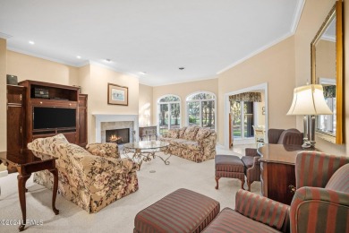 This custom 3-bedroom, 2.5-bath home is located on a quiet on Moss Creek Golf Club in South Carolina - for sale on GolfHomes.com, golf home, golf lot