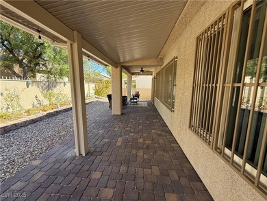 Enjoy your morning coffee from this beautiful courtyard on the on Aliante Golf Club in Nevada - for sale on GolfHomes.com, golf home, golf lot