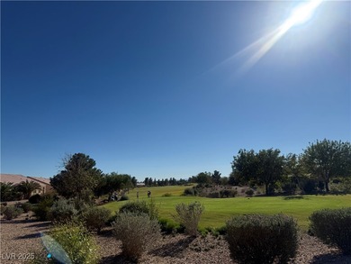 Enjoy your morning coffee from this beautiful courtyard on the on Aliante Golf Club in Nevada - for sale on GolfHomes.com, golf home, golf lot
