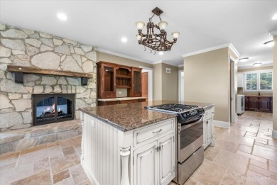 Stunning custom French Country-Style home with an INGROUND POOL on RedTail Golf Club in Illinois - for sale on GolfHomes.com, golf home, golf lot