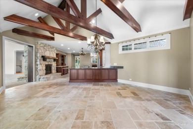 Stunning custom French Country-Style home with an INGROUND POOL on RedTail Golf Club in Illinois - for sale on GolfHomes.com, golf home, golf lot