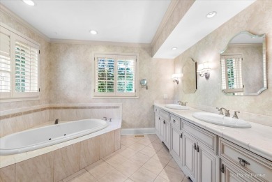 Stunning custom French Country-Style home with an INGROUND POOL on RedTail Golf Club in Illinois - for sale on GolfHomes.com, golf home, golf lot
