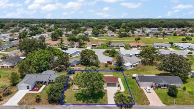 Location, Location!! This home is located directly across the on The Links of Spruce Creek in Florida - for sale on GolfHomes.com, golf home, golf lot