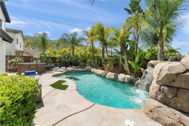 POOL, SPA  BBQ ISLAND | 5-BEDROOMS | 1ST FLOOR JUNIOR SUITE | on Glen Ivy Golf Club in California - for sale on GolfHomes.com, golf home, golf lot