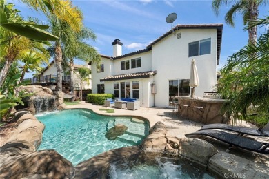 POOL, SPA  BBQ ISLAND | 5-BEDROOMS | 1ST FLOOR JUNIOR SUITE | on Glen Ivy Golf Club in California - for sale on GolfHomes.com, golf home, golf lot