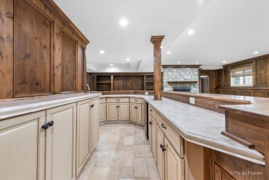 Stunning custom French Country-Style home with an INGROUND POOL on RedTail Golf Club in Illinois - for sale on GolfHomes.com, golf home, golf lot
