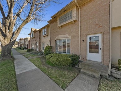 This townhouse has three sizable bedrooms each with private on Prairie Lakes Golf Club in Texas - for sale on GolfHomes.com, golf home, golf lot