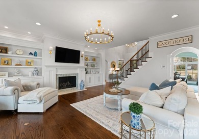 Set along the 14th hole of Trump National Golf Club Charlotte on Trump National Golf Club Charlotte in North Carolina - for sale on GolfHomes.com, golf home, golf lot