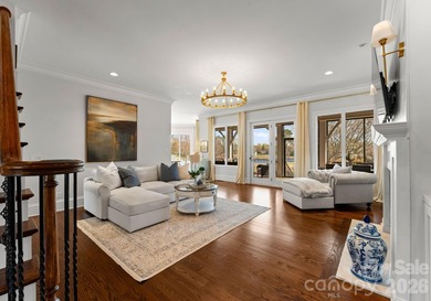 Set along the 14th hole of Trump National Golf Club Charlotte on Trump National Golf Club Charlotte in North Carolina - for sale on GolfHomes.com, golf home, golf lot