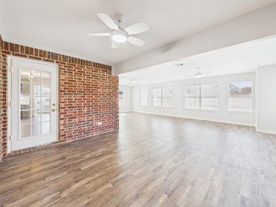 This exceptionally-updated 3 bedroom, 3 bathroom brick home in on Cedar Creek Country Club in Texas - for sale on GolfHomes.com, golf home, golf lot