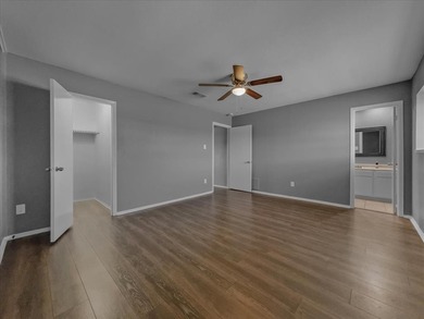 This townhouse has three sizable bedrooms each with private on Prairie Lakes Golf Club in Texas - for sale on GolfHomes.com, golf home, golf lot