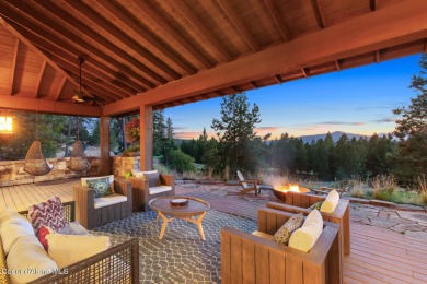 Situated on the first fairway of the prestigious Gozzer Ranch on Gozzer Ranch Golf and Lake Club in Idaho - for sale on GolfHomes.com, golf home, golf lot
