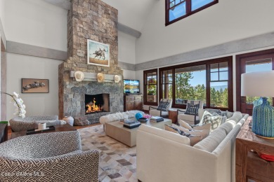 Situated on the first fairway of the prestigious Gozzer Ranch on Gozzer Ranch Golf and Lake Club in Idaho - for sale on GolfHomes.com, golf home, golf lot