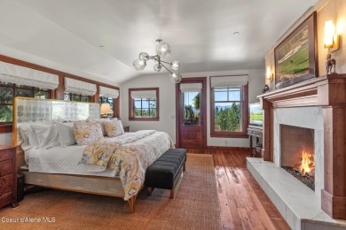 Situated on the first fairway of the prestigious Gozzer Ranch on Gozzer Ranch Golf and Lake Club in Idaho - for sale on GolfHomes.com, golf home, golf lot