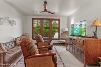 Situated on the first fairway of the prestigious Gozzer Ranch on Gozzer Ranch Golf and Lake Club in Idaho - for sale on GolfHomes.com, golf home, golf lot