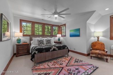 Situated on the first fairway of the prestigious Gozzer Ranch on Gozzer Ranch Golf and Lake Club in Idaho - for sale on GolfHomes.com, golf home, golf lot