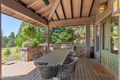 Situated on the first fairway of the prestigious Gozzer Ranch on Gozzer Ranch Golf and Lake Club in Idaho - for sale on GolfHomes.com, golf home, golf lot