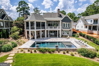Luxury Lakefront Living. Welcome to 131 Cape View Lane, located on The Golf Club at Cuscowilla in Georgia - for sale on GolfHomes.com, golf home, golf lot