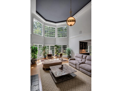 Luxurious estate on a private 1.28-acre lot, designed for on Governors Club in North Carolina - for sale on GolfHomes.com, golf home, golf lot