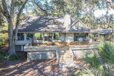 Nestled on the 17th fairway of the Atlantic Dunes Golf Course on Sea Pines Golf and Resort  in South Carolina - for sale on GolfHomes.com, golf home, golf lot