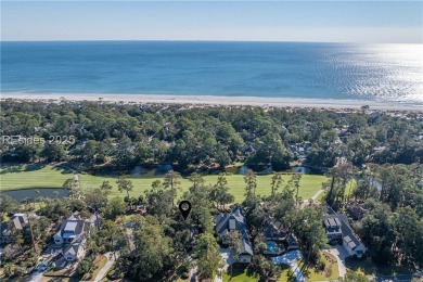 Nestled on the 17th fairway of the Atlantic Dunes Golf Course on Sea Pines Golf and Resort  in South Carolina - for sale on GolfHomes.com, golf home, golf lot