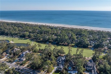 Nestled on the 17th fairway of the Atlantic Dunes Golf Course on Sea Pines Golf and Resort  in South Carolina - for sale on GolfHomes.com, golf home, golf lot