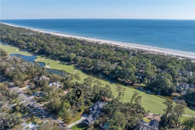 Nestled on the 17th fairway of the Atlantic Dunes Golf Course on Sea Pines Golf and Resort  in South Carolina - for sale on GolfHomes.com, golf home, golf lot