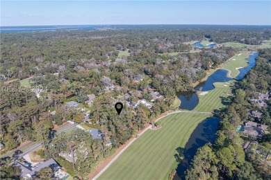 Nestled on the 17th fairway of the Atlantic Dunes Golf Course on Sea Pines Golf and Resort  in South Carolina - for sale on GolfHomes.com, golf home, golf lot