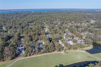 Nestled on the 17th fairway of the Atlantic Dunes Golf Course on Sea Pines Golf and Resort  in South Carolina - for sale on GolfHomes.com, golf home, golf lot