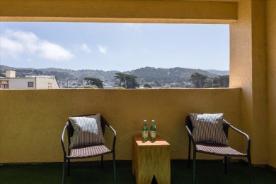 Live the coastal dream in this move-in-ready 2-bedroom, 2-bath on Sharp Park Golf Course in California - for sale on GolfHomes.com, golf home, golf lot