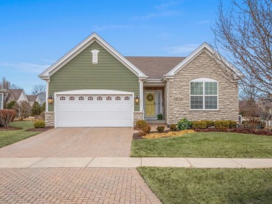 Maintenance free first floor living at its finest. This turn-key on Klein Creek Golf Club in Illinois - for sale on GolfHomes.com, golf home, golf lot